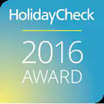 HOLIDAY CHECK APDOVANOJIMAS 2016