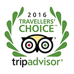 TripAdvisor Travellers' Choice apdovanojimas 2016