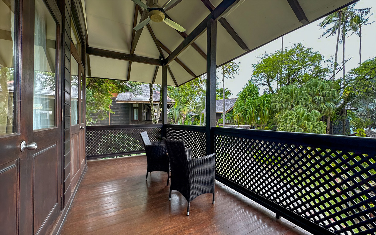 One bedroom garden view